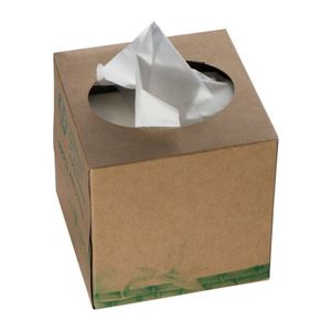 Tissuebox with 60 three-ply tissues