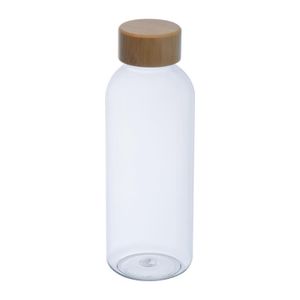 PET bottle with bamboo lid