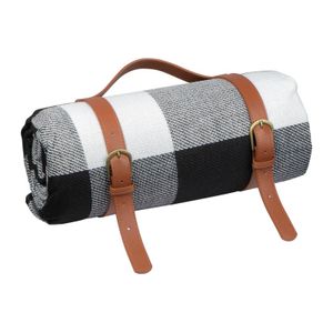 Picnic blanket with handle