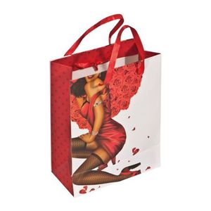 Gift bag man/woman with a crystal