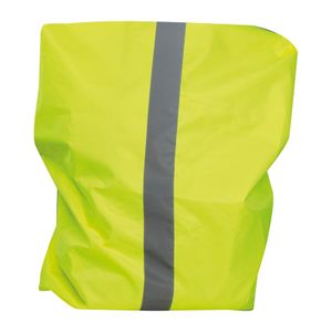 Rain cover for backpacks with reflective strips an