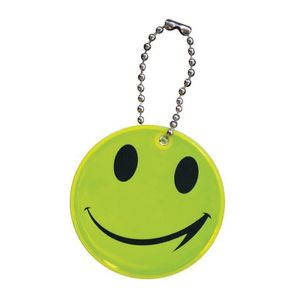 smile pendant with bead chain