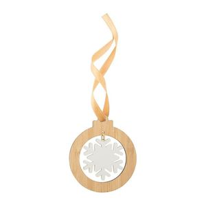 Christmas tree ornament, snowflake