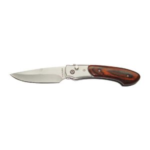 Pocket knife with automatic opening and safety in the case